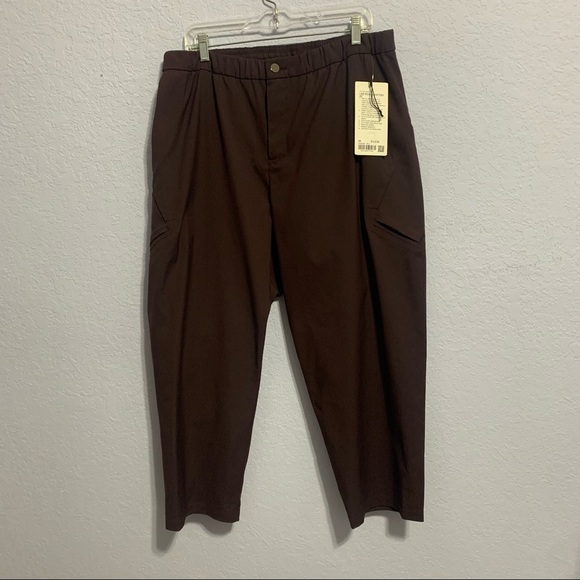 Lululemon Men’s High Rise Maroon Lab Wool Blend Pant 26” - Picture 2 of 11
